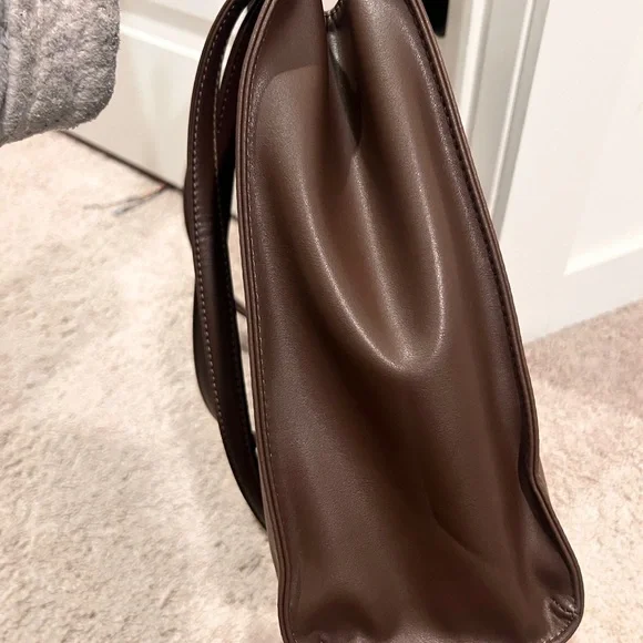 Telfar Brown Tote Bag - Picture 3 of 8